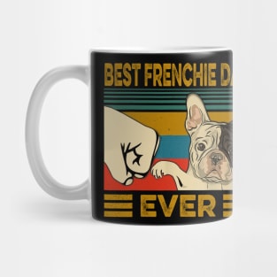 Best Frenchie Dad Ever Vintage Mug